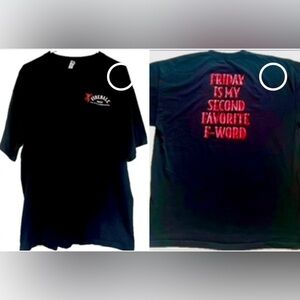 Fireball whiskey, Taste like Heaven, burns like Hell, t-shirt. NWT. Size XL